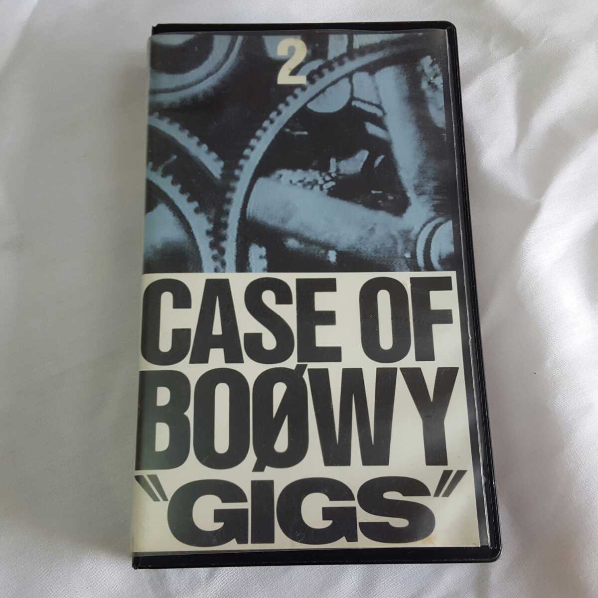 ■VHS■BOOWY■■未点検ジャンク■_画像1