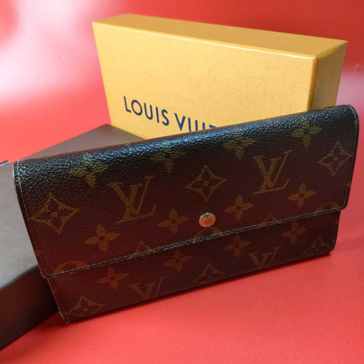 LOUIS VITTON ルイヴィトン 長財布 ポルトトレゾール