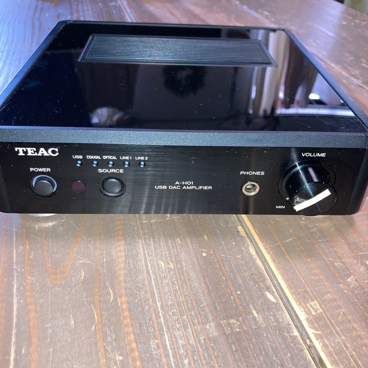 TEAC 現状品 TEAC A-H01 USB DACアンプ送料込