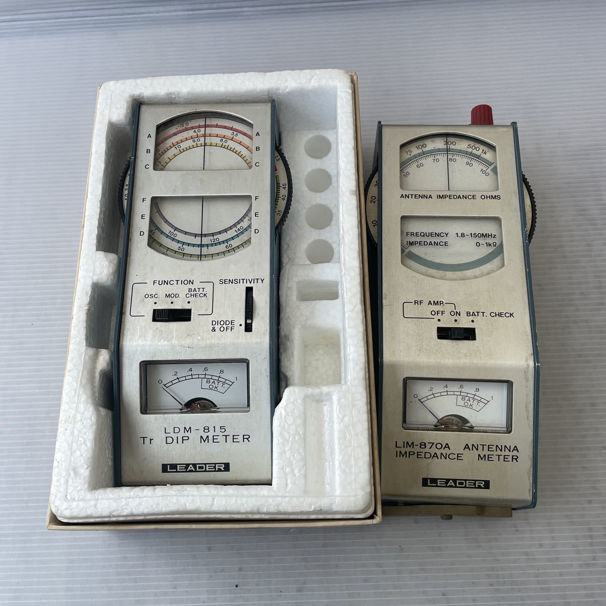 Tr ディップメータ LDM-815 Yahoo!オークション - LEADER Tr DIP METER LDM-815 ANTENNA