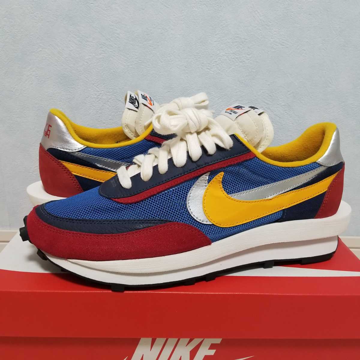 NIKE LDWAFFLE SACAI BLUE x MULTI ナイキ | cprc.org.au