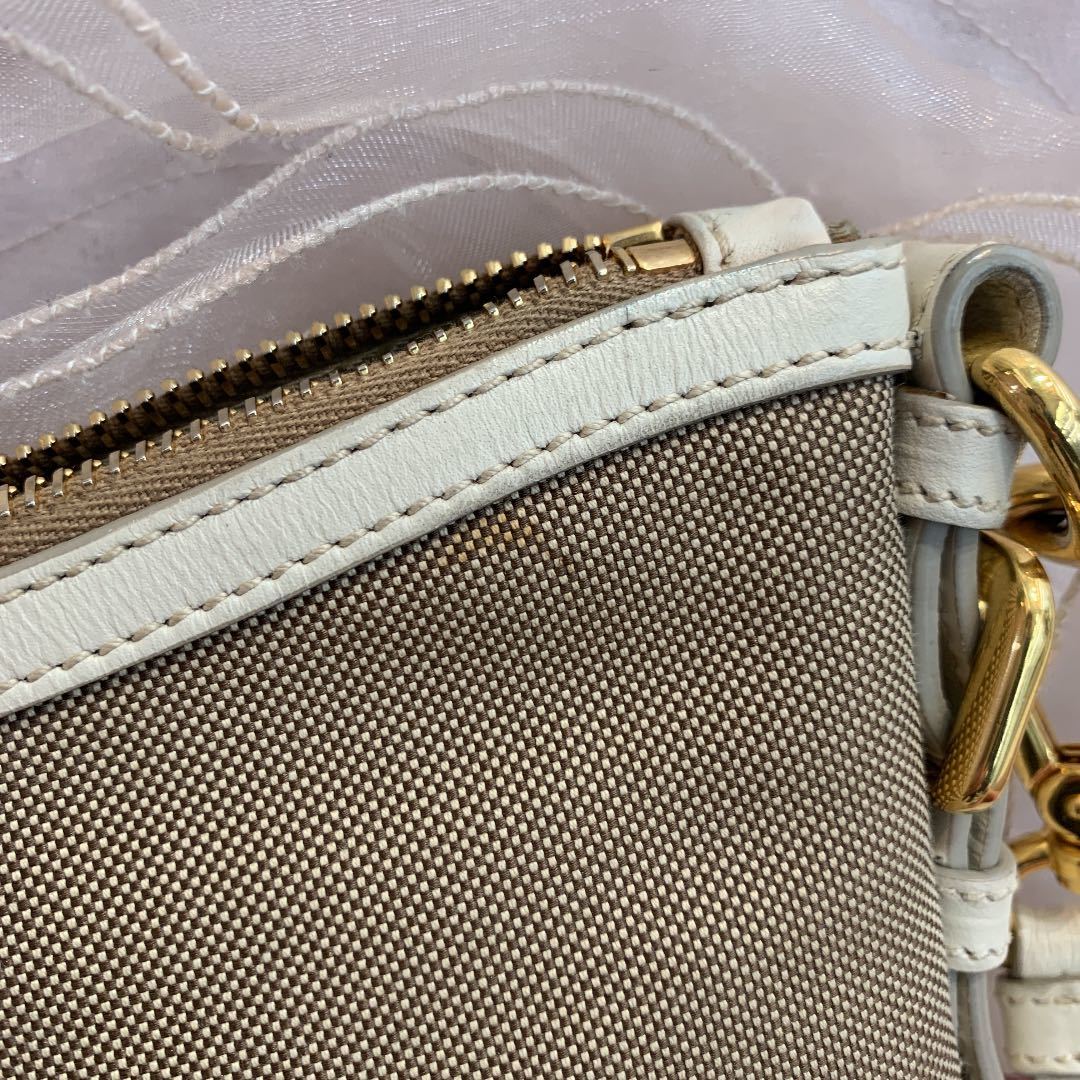☆超美品☆PRADA プラダ ロゴ ジャガード ショルダーバッグ