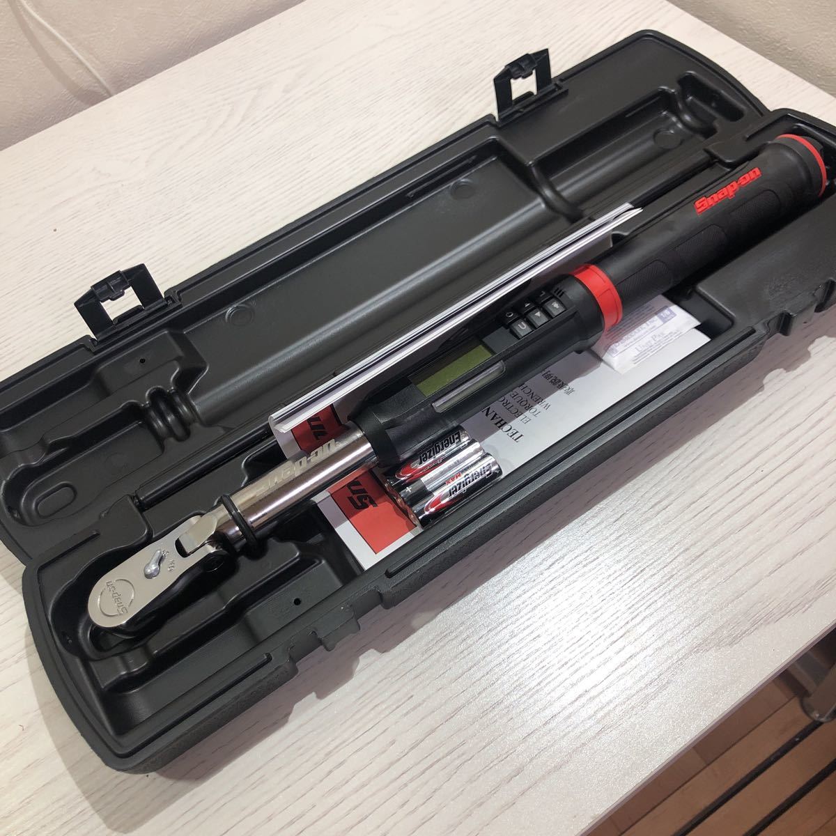 新品 スナップオン デジタルトルクレンチ テックアングルレンチ 新品 スナップオン デジタルトルクレンチ テックアングルレンチ
