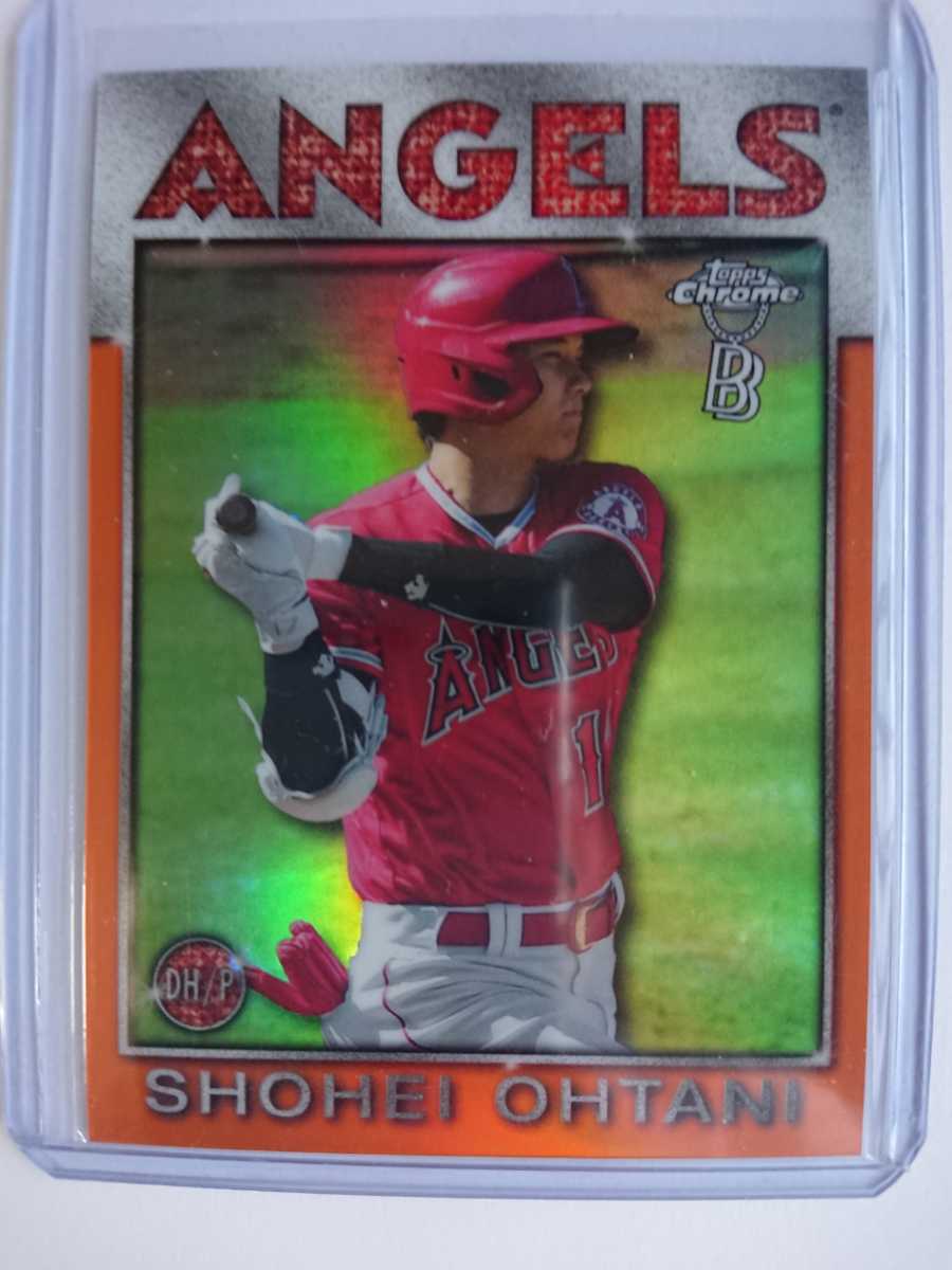 25枚限定!】2021 Topps Chrome 86 TOPPS BASEBALL ORANGEパラレル