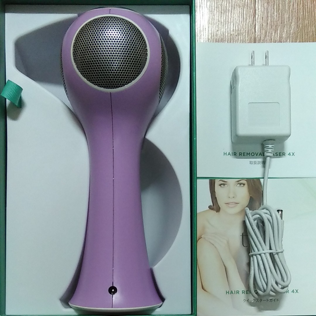tria トリア パーソナルレーザー脱毛器 4X パープル