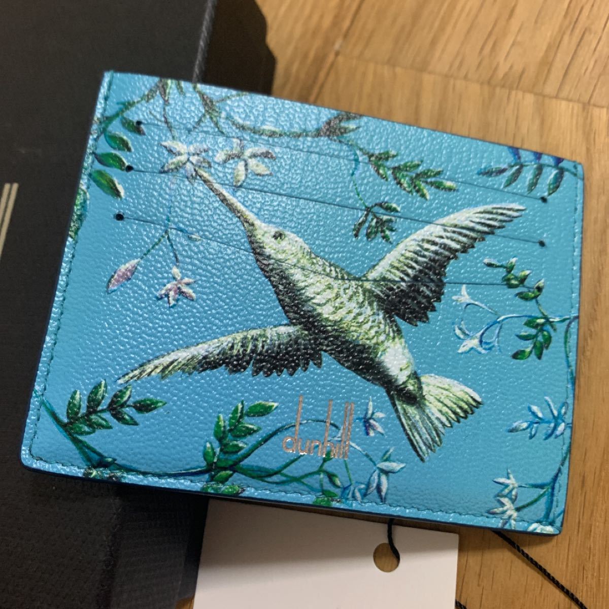 新品 dunhill ダンヒル 名刺入れ バードプリント カードケース 新品 dunhill ダンヒル 名刺入れ バードプリント カードケース
