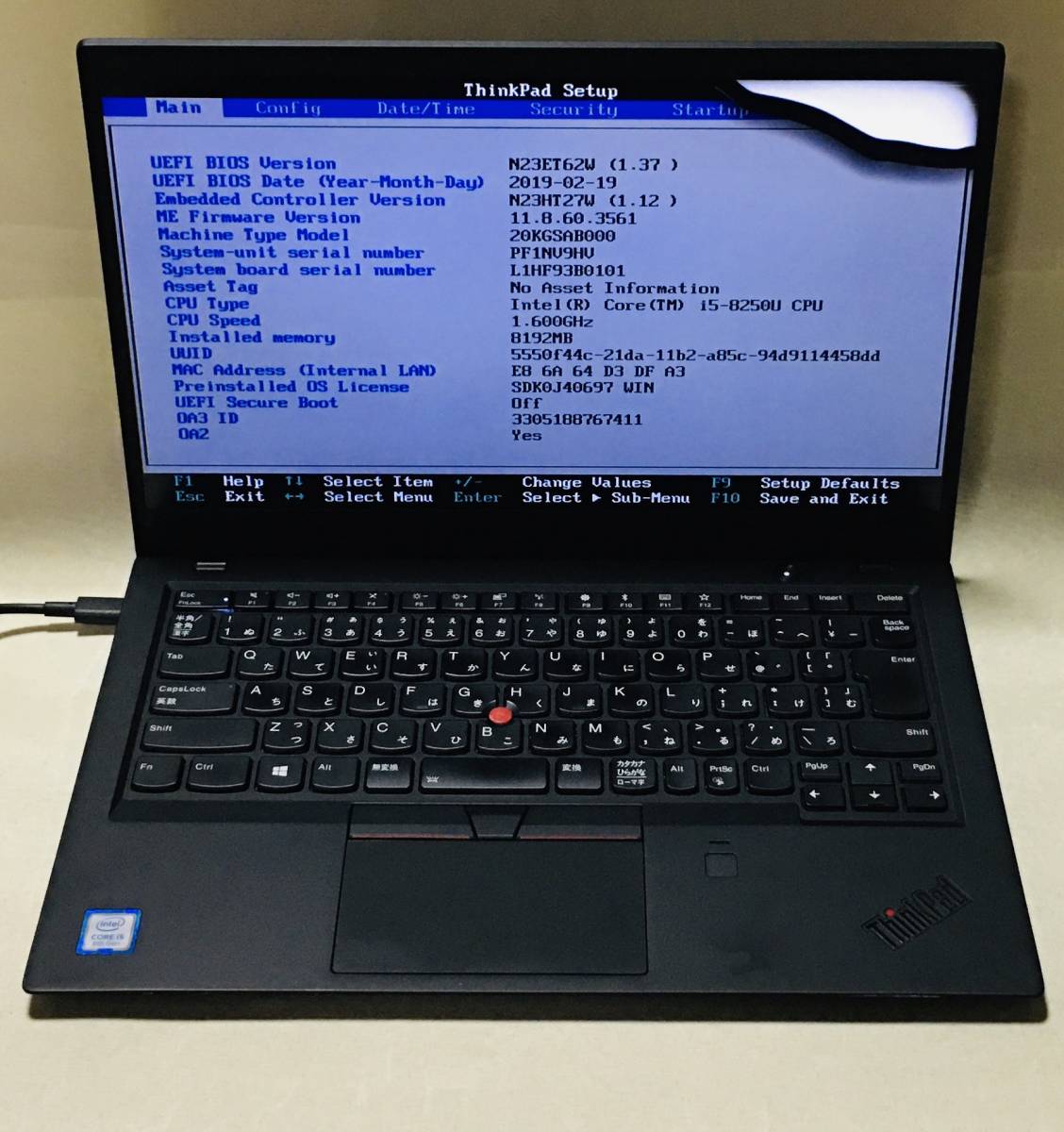 Office2019&WIN11搭載ThinkPad X280 i5-8250U | www.bauen.com.ar