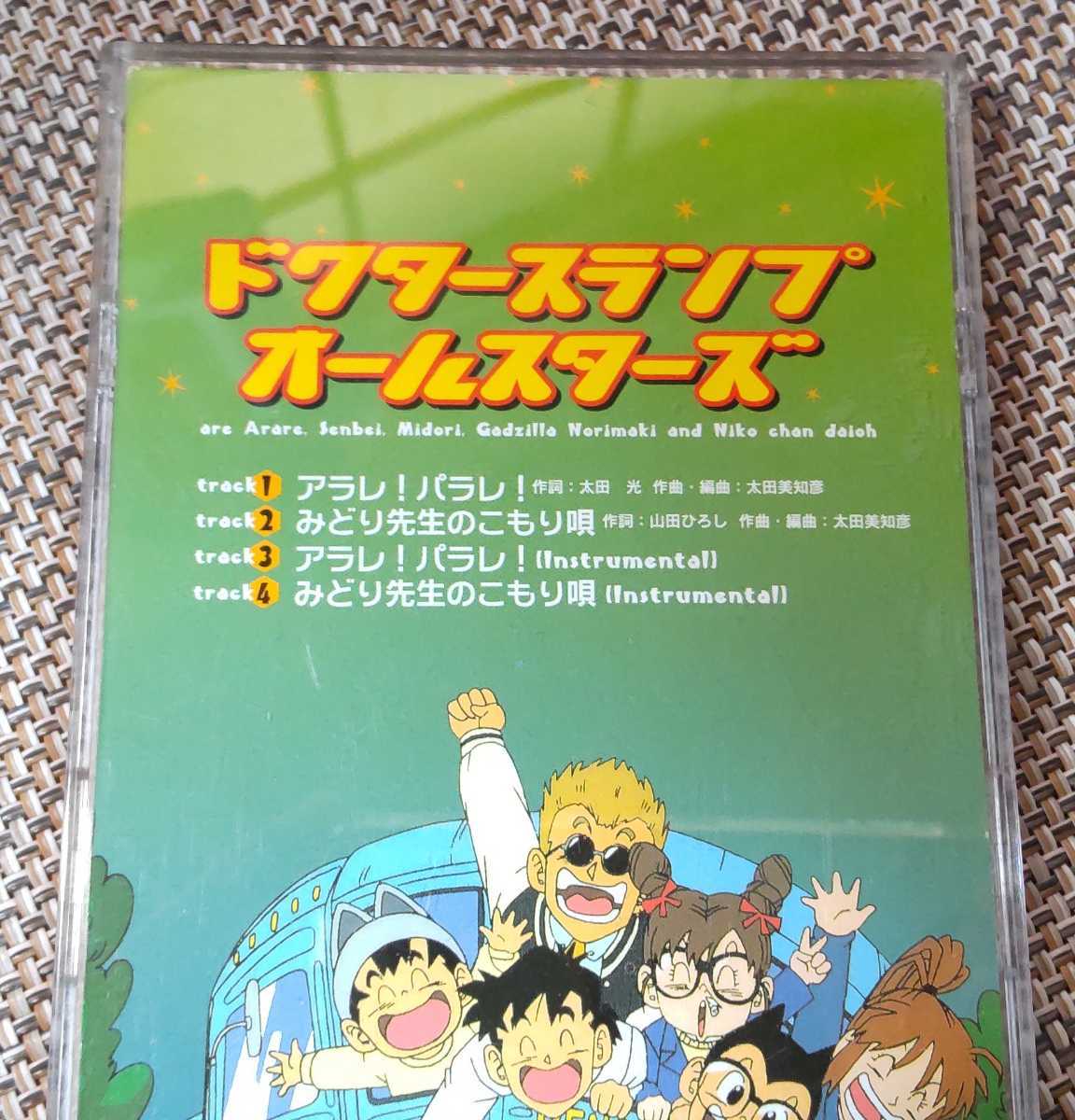 ♪ドクタースランプ オールスターズ【アラレ!パラレ!】8cm CD♪作詞:太田光_画像3