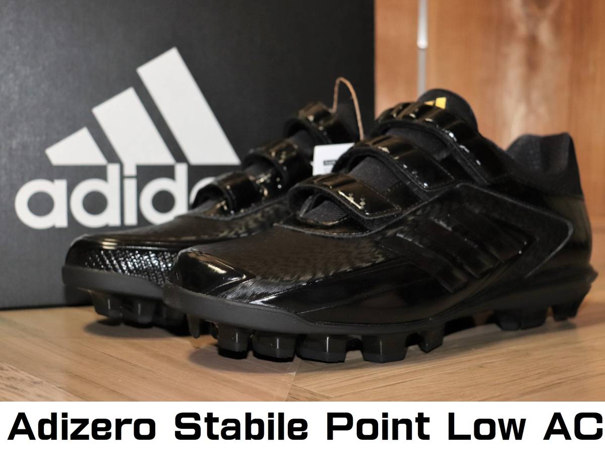 即決【新品】 adidas ★ Adizero Stabile Point Low AC 野球スパイク (26cm) ★ アディダス FY1814 アディゼロ スタビル ポイント ロー_画像1