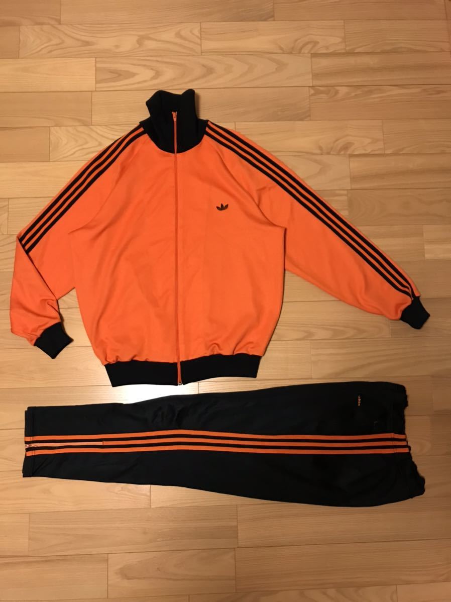 桜瑪瑙 80s adidas デサント製 セットアップ - 通販 - www