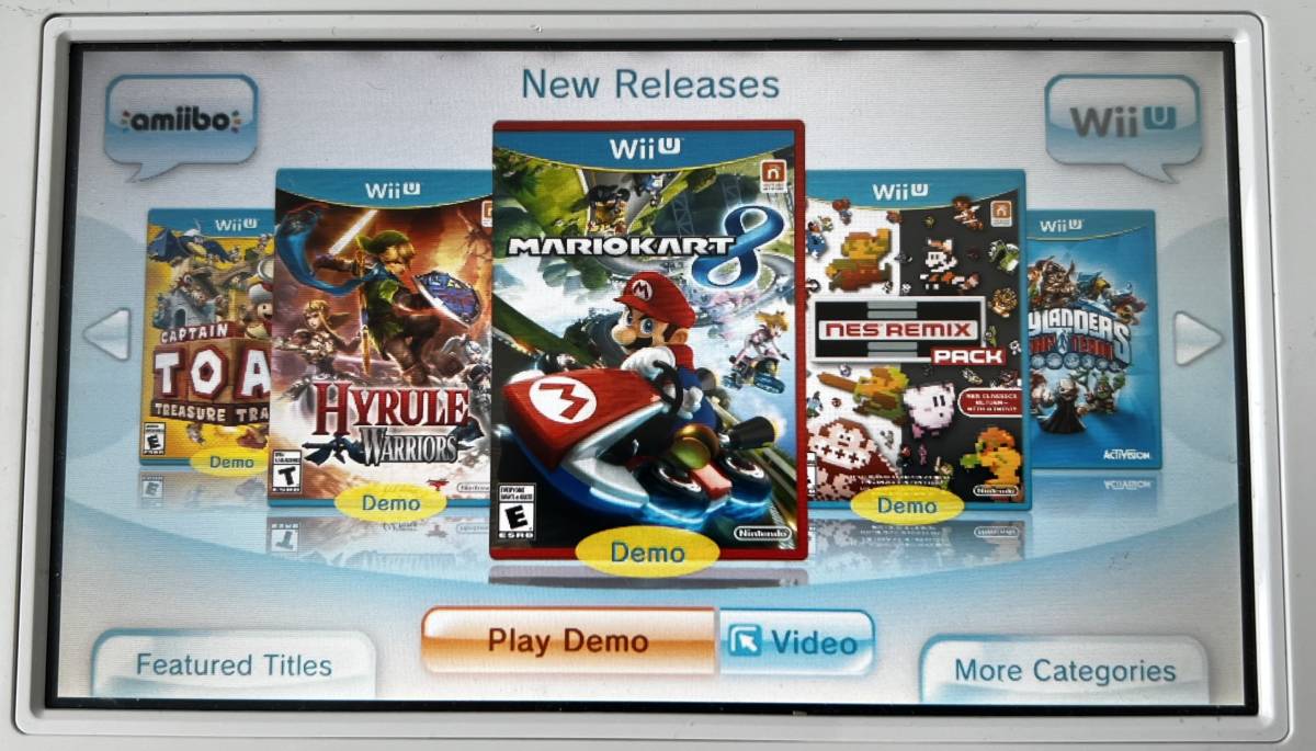 特別オファー 任天堂 ストアデモ CAT-I U Wii WIS-001 開発機材 ...