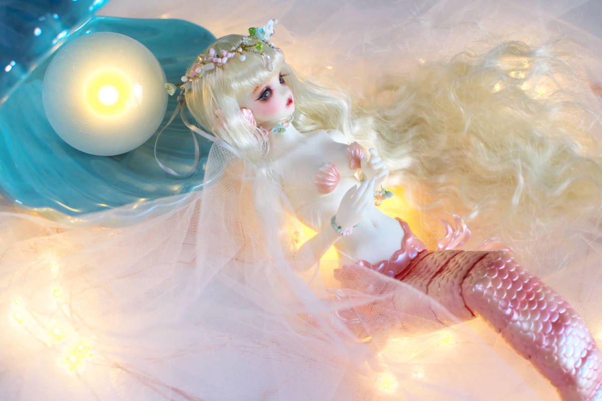 Asleep Eidolon 1/6 Mermaid Cordelia 付属アクセサリーに難あり_画像2