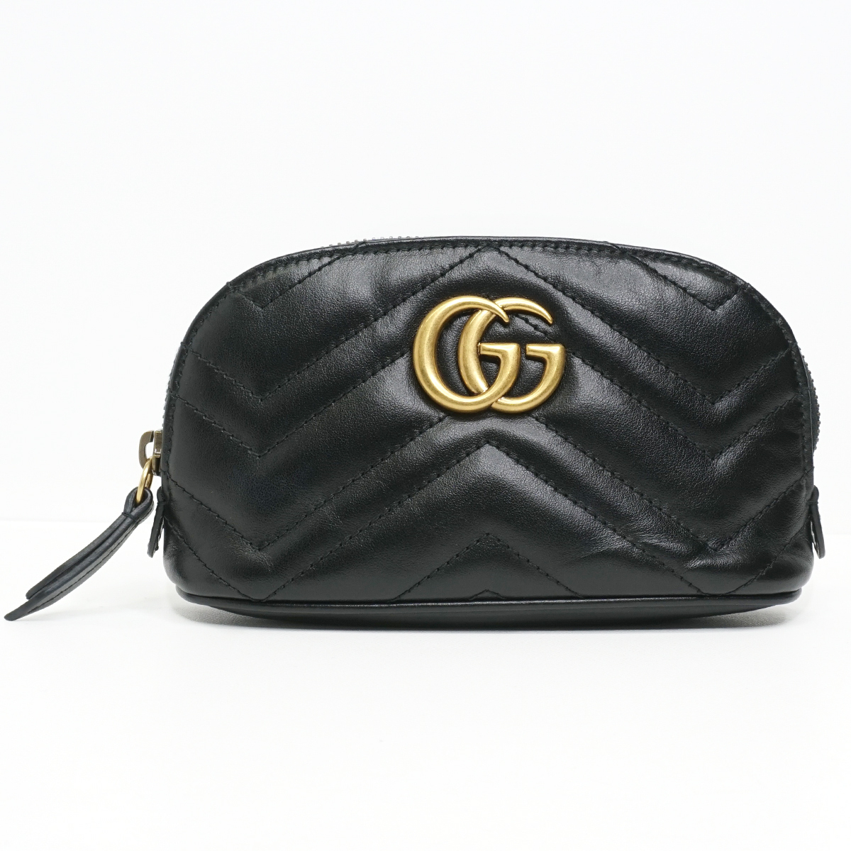 GUCCI グッチ GGマーモント コスメティックケース キルティングレザー 625544_画像1