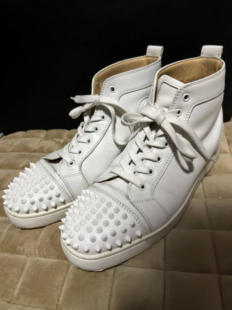 クリスチャンルブタン Christian Louboutin ハイカット スニーカー 43