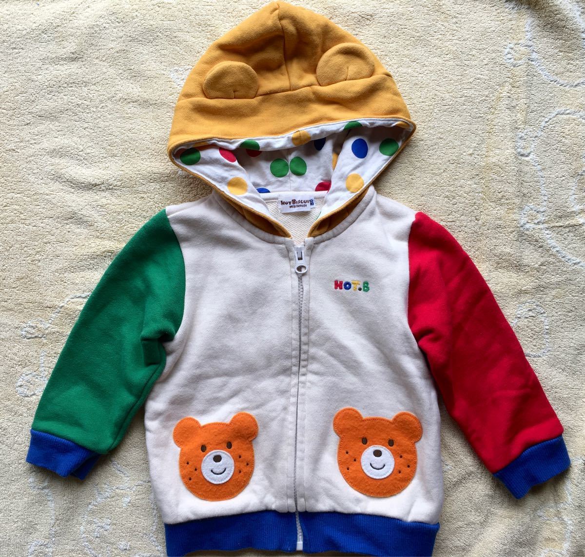 PayPayフリマ|美品 MIKIHOUSE ミキハウス ホットビスケッツ パーカー 80 PayPayフリマ|美品 MIKIHOUSE ミキハウス ホットビスケッツ パーカー 80