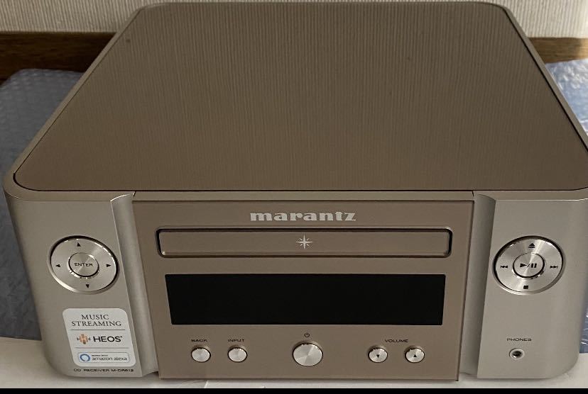 休み マランツ Marantz M-CR612 CDレシーバー Bluetooth Airplay2 ワイドFM対応 ハイレゾ音源対応 ブラック 
