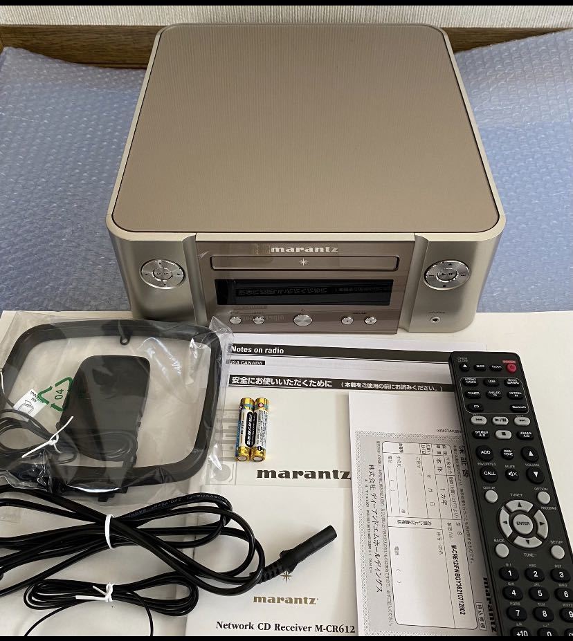 マランツ Marantz MCR612 CDレシーバー Bluetooth・Airplay2 ワイドFM