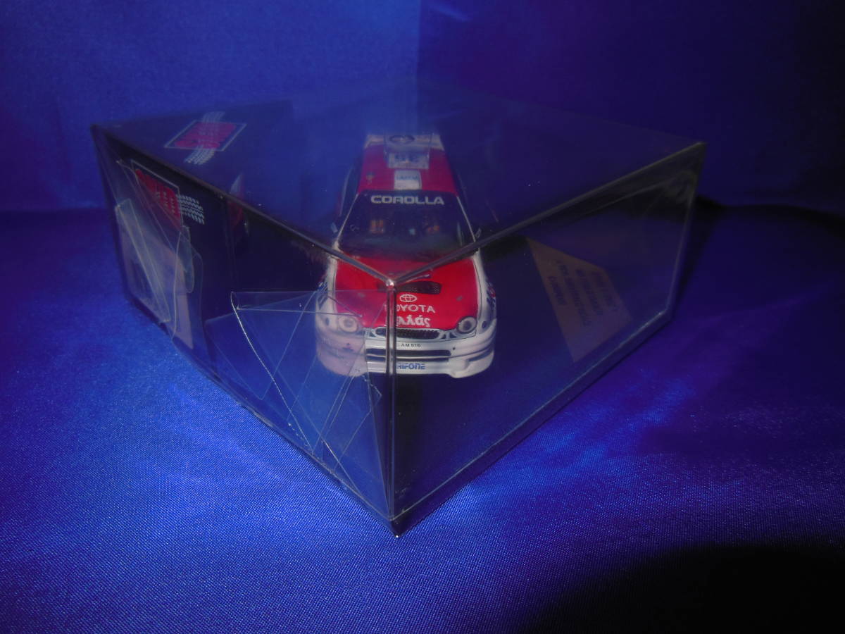 1/43　トヨタ　MOBIL 1　カローラ　WRC　アクロポリス　1998年　COROLLA　VITESSE　ビテス　SKID_フィルムに包んで保管しています