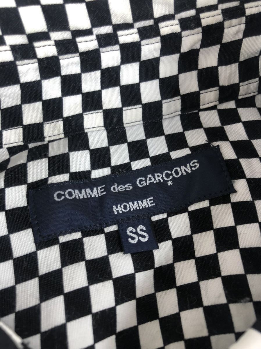 COMME DES GARCONS Homme コムデギャルソン メンズ 柄切り替え 長袖