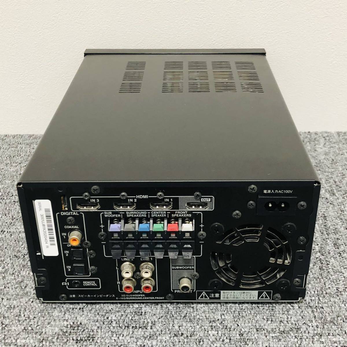 ONKYO SA-205HDX AVアンプ リレー接点部メンテナンス済み ONKYO SA-205HDX AVアンプ リレー接点部メンテナンス済み