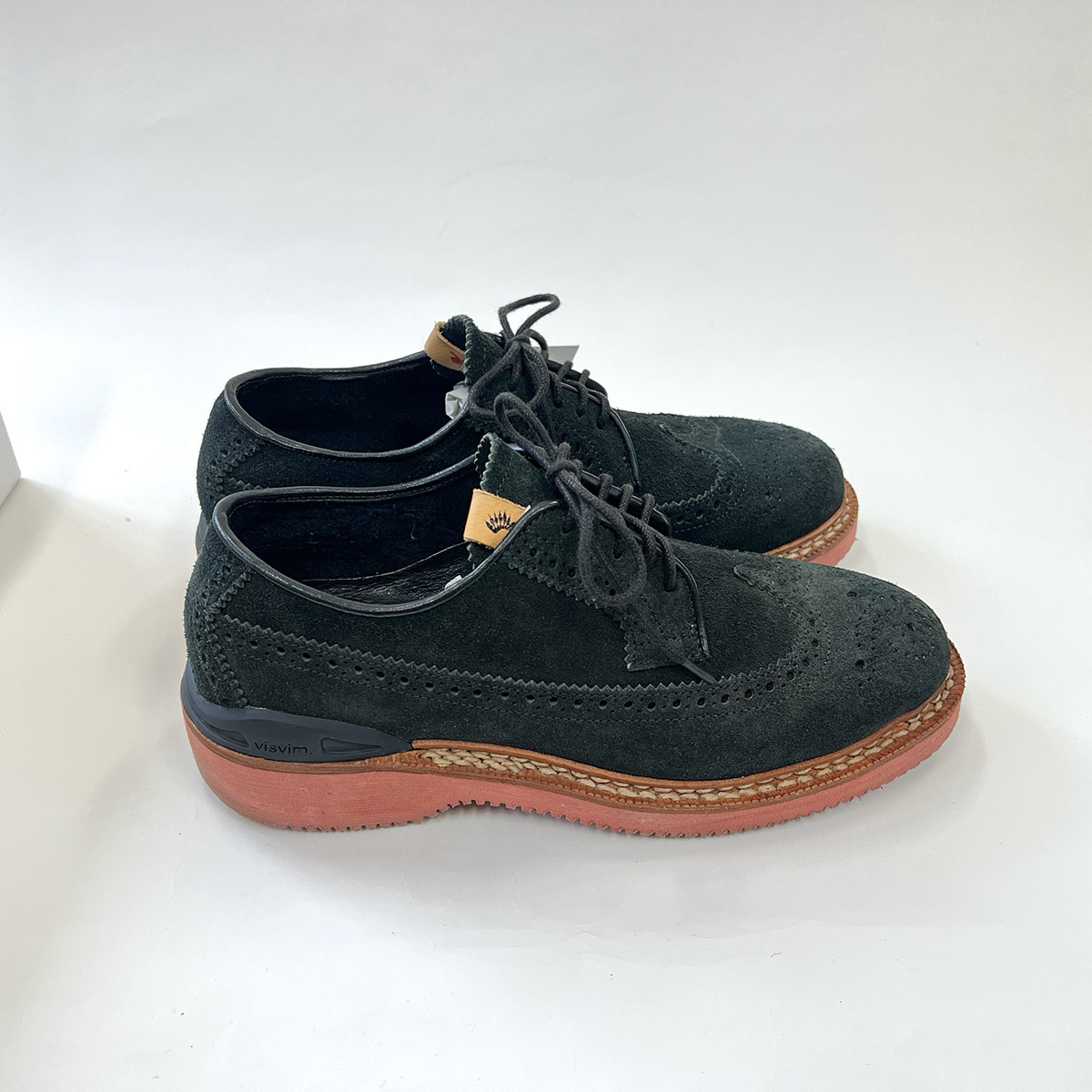 visvim PATRICIAN W.T.-FOLK 黒スエード M8.5 | renovmaquinas.com