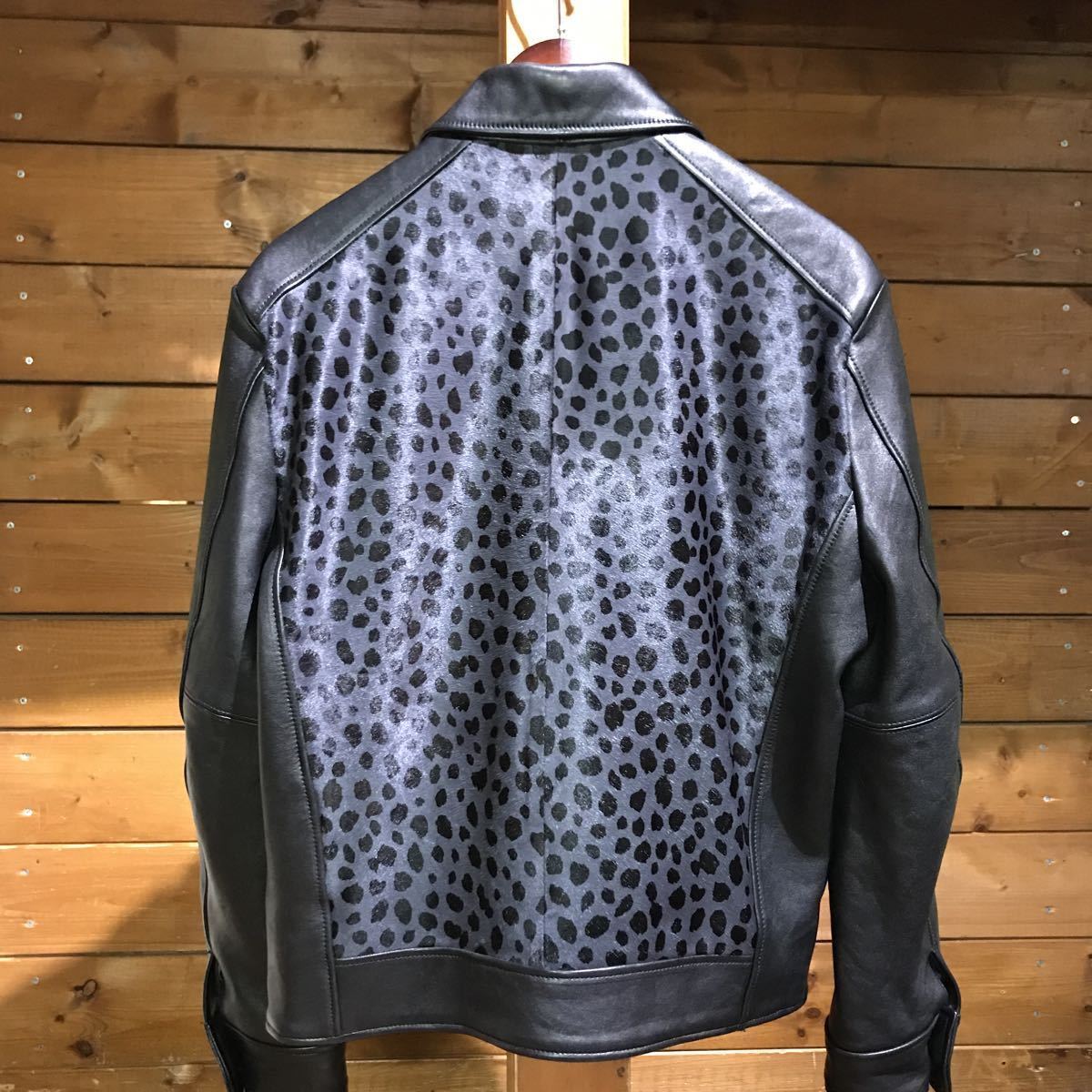 THEE HYSTERIC XXX ジィ ヒステリック トリプルエックス シングルライダースジャケット ハラコレザージャケット 06213LB02 20220303_画像2