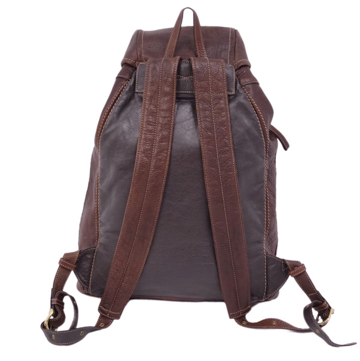 美品 土屋鞄 TSUCHIYA-KABAN バッグ バックパック リュック カーフ