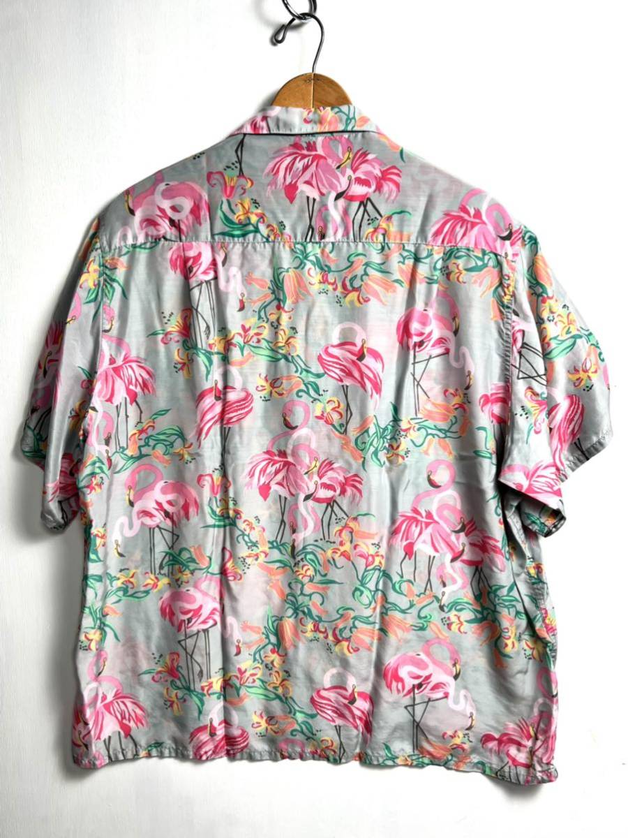 Patagonia フラミンゴ XXL アロハシャツ pataloha パタロハ 80s