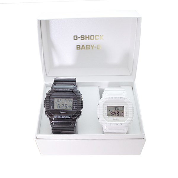 新品本物】☆ペアウォッチ カシオ CASIO 腕時計 SLV-19B-1 G SHOCK