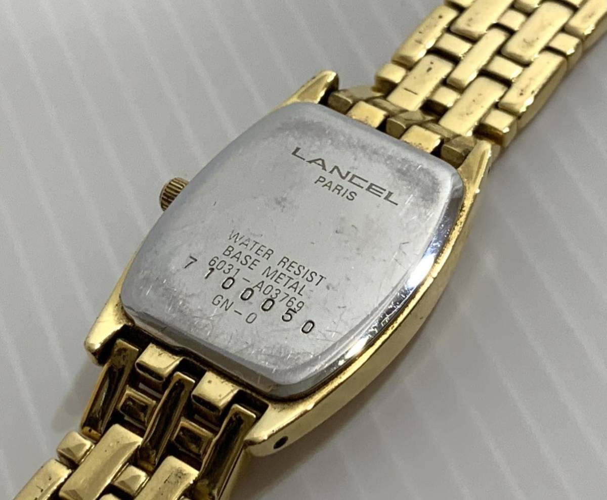 360円 【SALE／95%OFF】 ランセル レディース 腕時計 クォーツ ゴールドカラー