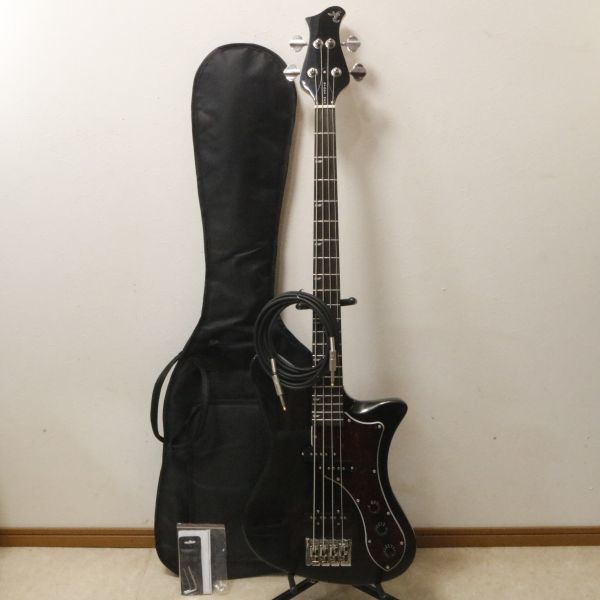 美品☆RYOGA/Neo SKATER-Bass/Neo Gun Metal Black エレキベース