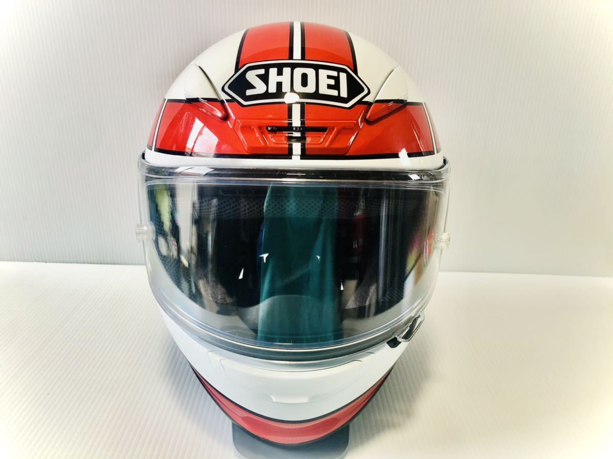 送料無料 SHOEI Z-7 グンヘル 巨摩郡レプリカ フルペイント フルフェイスヘルメット Lサイズ