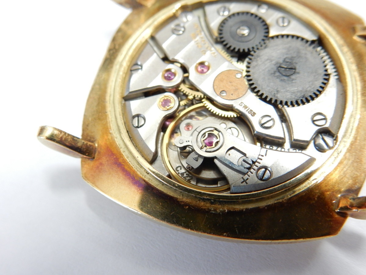 レア 稼働品 IWC オールド インター 18K/0.750 金無垢 ゴールド