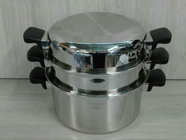 アムウェイ クイーン MULTI-PLY 蒸し器 鍋 ステンレス 18/8 STAINLESS