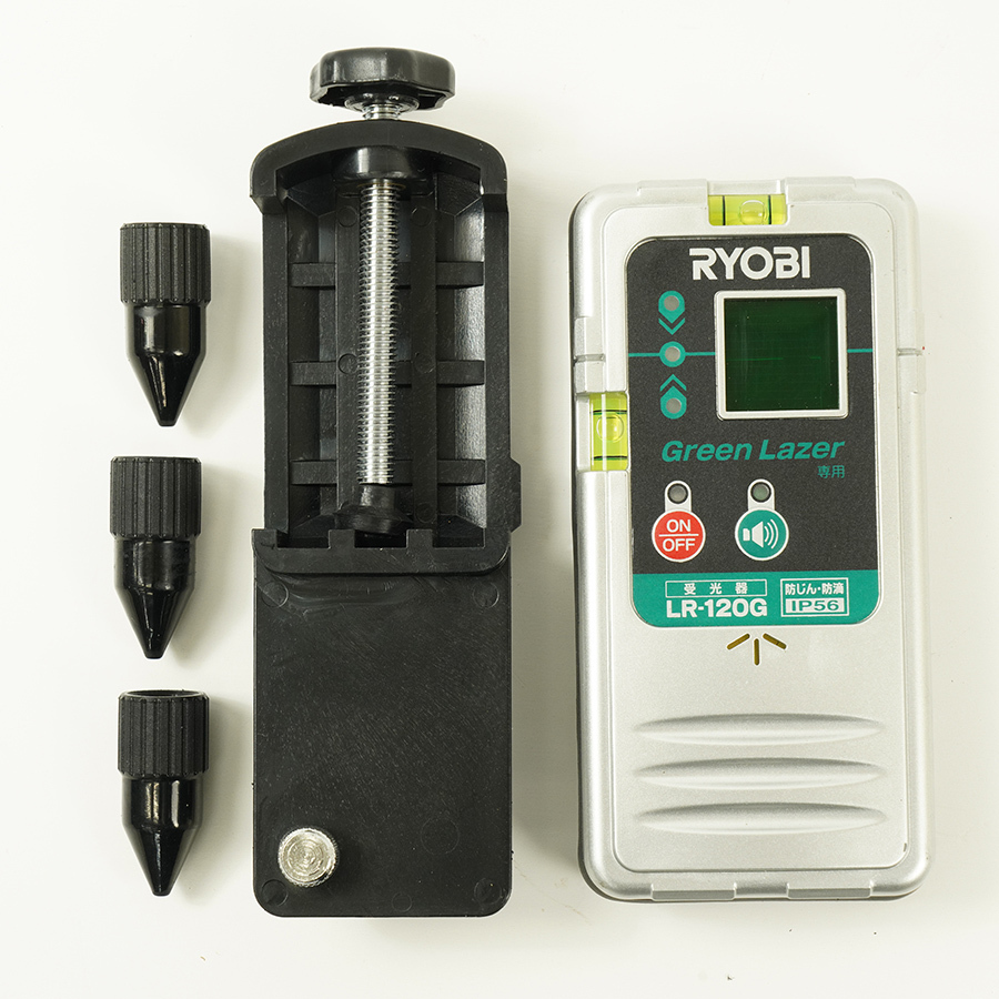 RYOBI リョービ レーザー墨出し器 HLL-300DG 受光器LR-120G付き RYOBI リョービ レーザー墨出し器 HLL-300DG 受光器LR-120G付き