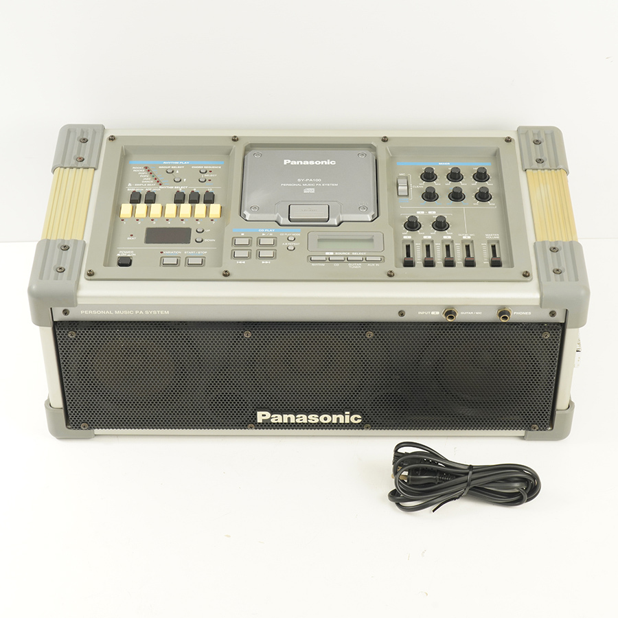 オーディオ機器 アンプ Panasonic パナソニック SY-PA100 パーソナルミュージックPAシステム 