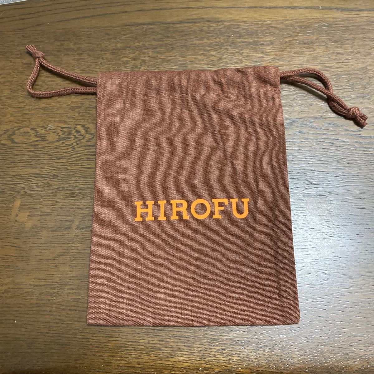 巾着袋 HIROFU 15×19cm 綿　布