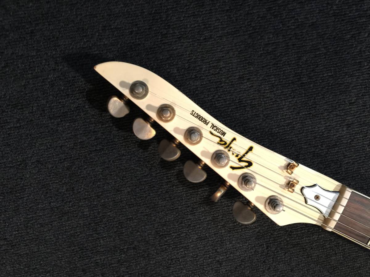No.014122 レア!Guyatone LG-780 MINE CUSTOM WHT/R