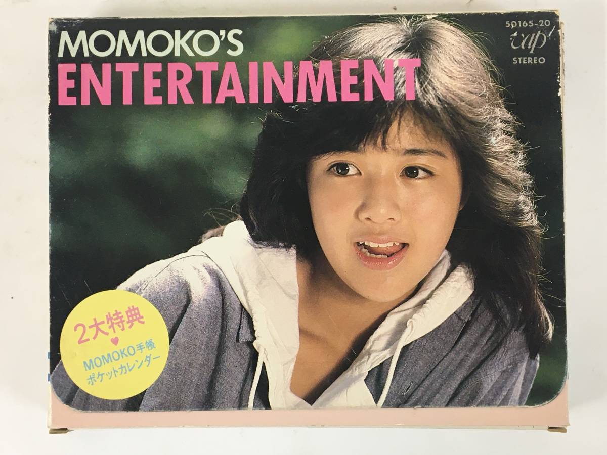 ●○I035 菊池桃子 MOMOKO'S ENTERTAINMENT カセットテープ○●の画像1