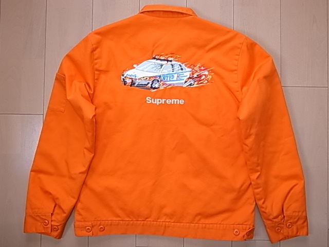 supreme cop car work jacket 葵産業-