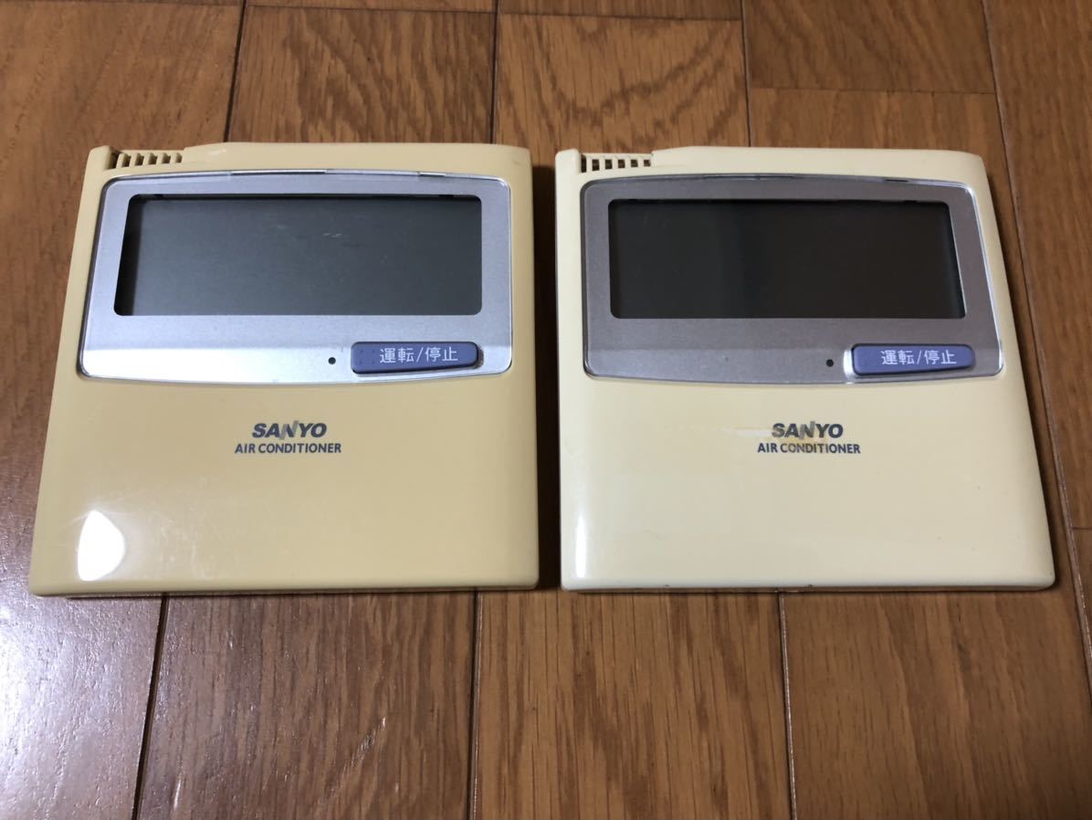 2個セット】サンヨー エアコン リモコン RCS-SH80A RCSSH80A 空調機