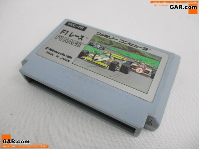 JJ90 FC/ファミコン/ファミリーコンピュータ ソフト 「F1 RACE/F1 レース」 ゲーム テレビゲーム コレクション 昭和_画像1