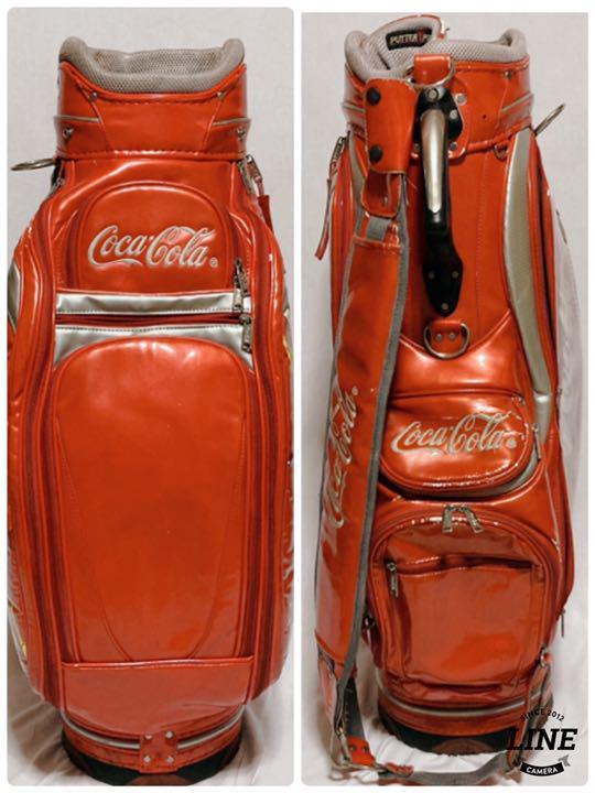 希少品】【アンティーク】【レア】コカコーラ キャディバッグ Coca