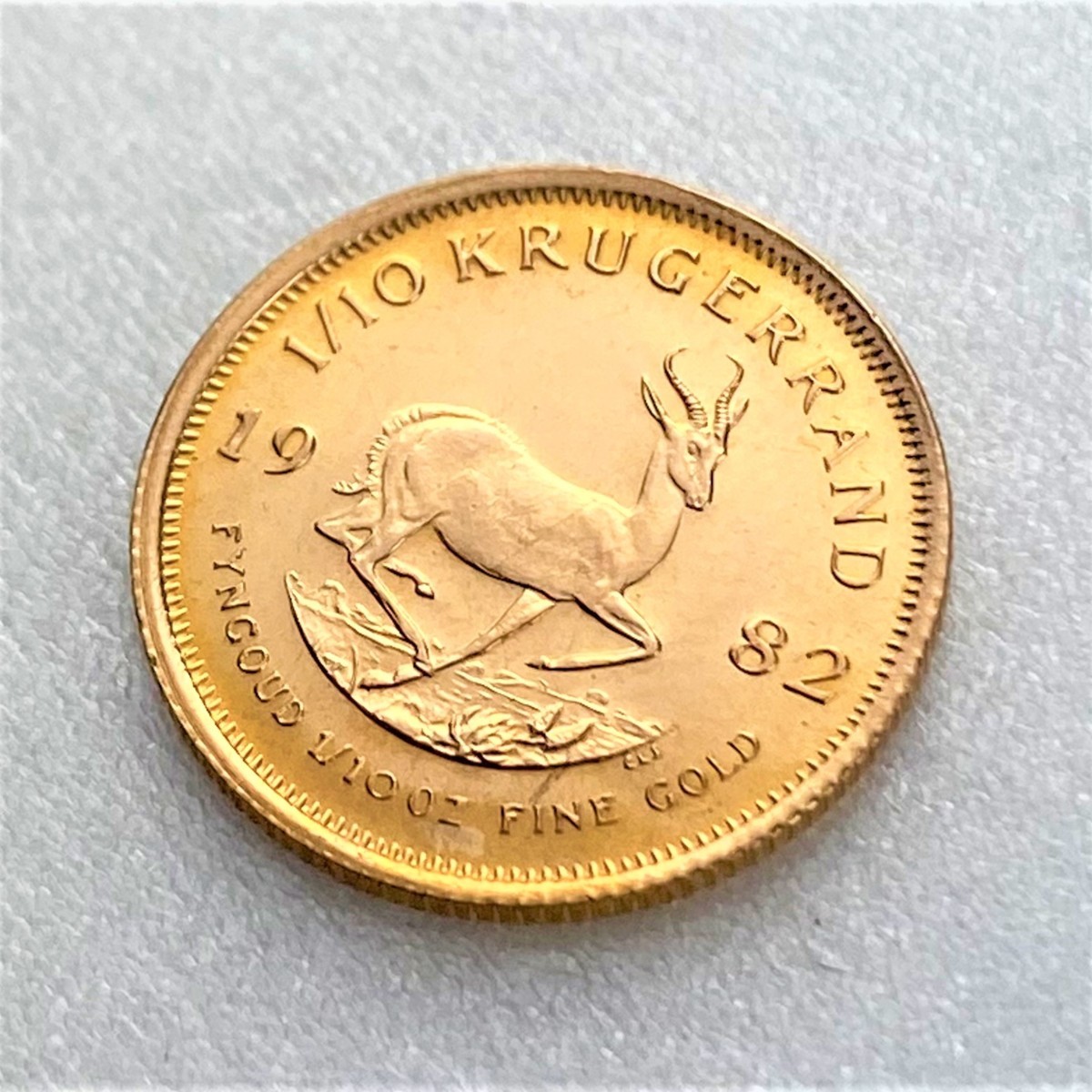 1円~◇◇クルーガーランド金貨◇◇1982年 南アフリカ共和国 1/10oz