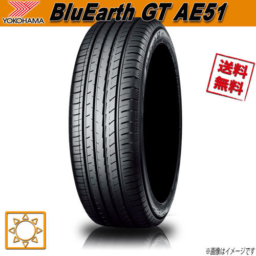 今季一番 サマータイヤ 送料無料 ヨコハマ 95％以上節約 BluEarth GT AE51 ブルーアース 50R18インチ 4本セット 95W 225