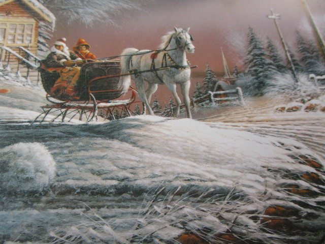 Terry Redlin テリー・レドリン 『 Winter Wonderland / ウィンター ワンダーランド 』 １０００ピース ジグソーパズル 未開封品の画像3