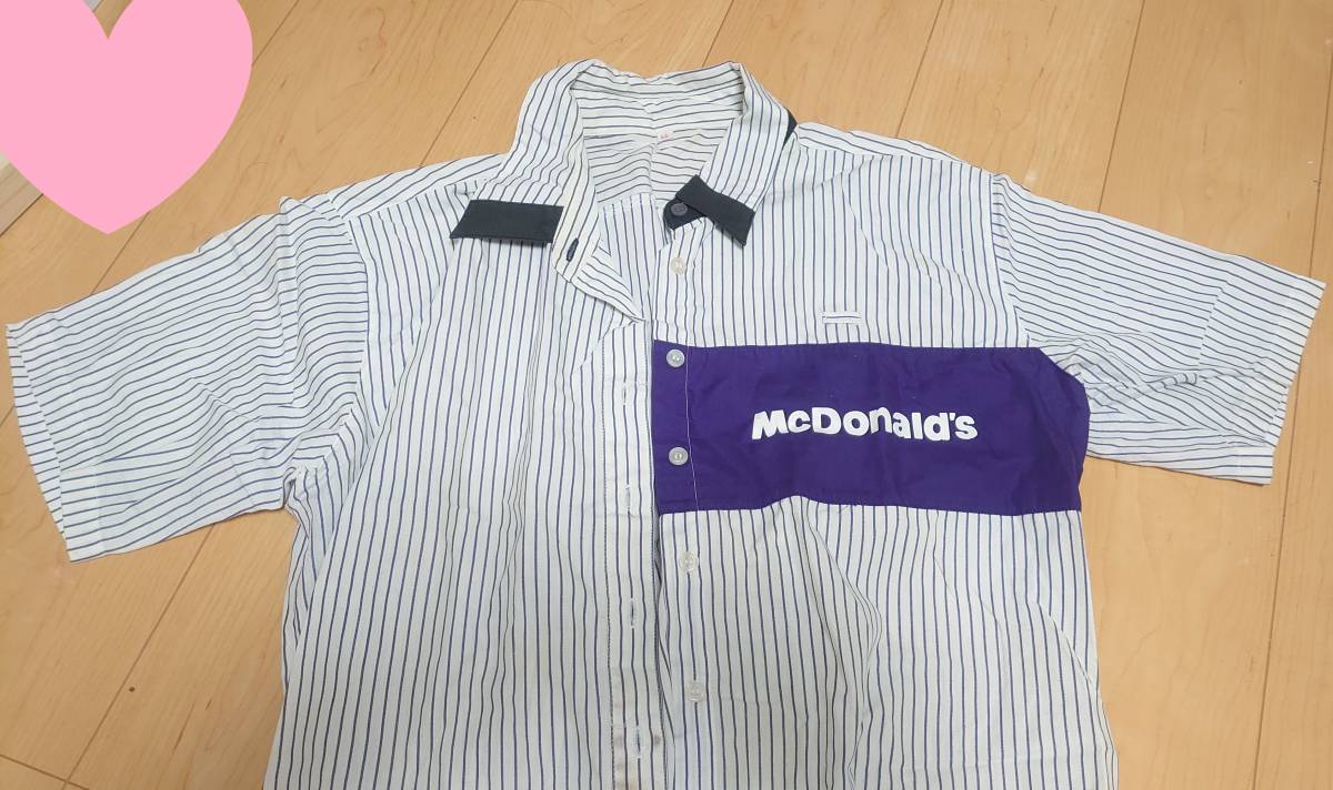 Yahoo!オークション - マクドナルド 制服 ブラウス+スカートセット Yahoo!オークション - マクドナルド 制服 ブラウス+スカートセット