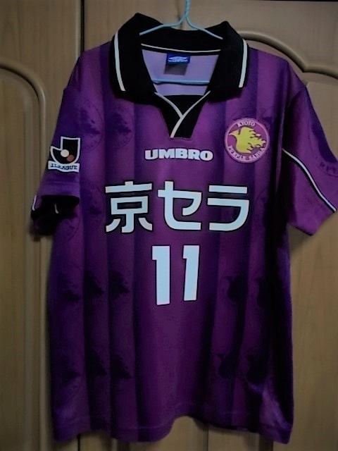 京都サンガ1999年〜2000年ユニフォーム Yahoo!オークション - 【正規品・古着】京都サンガ99(H