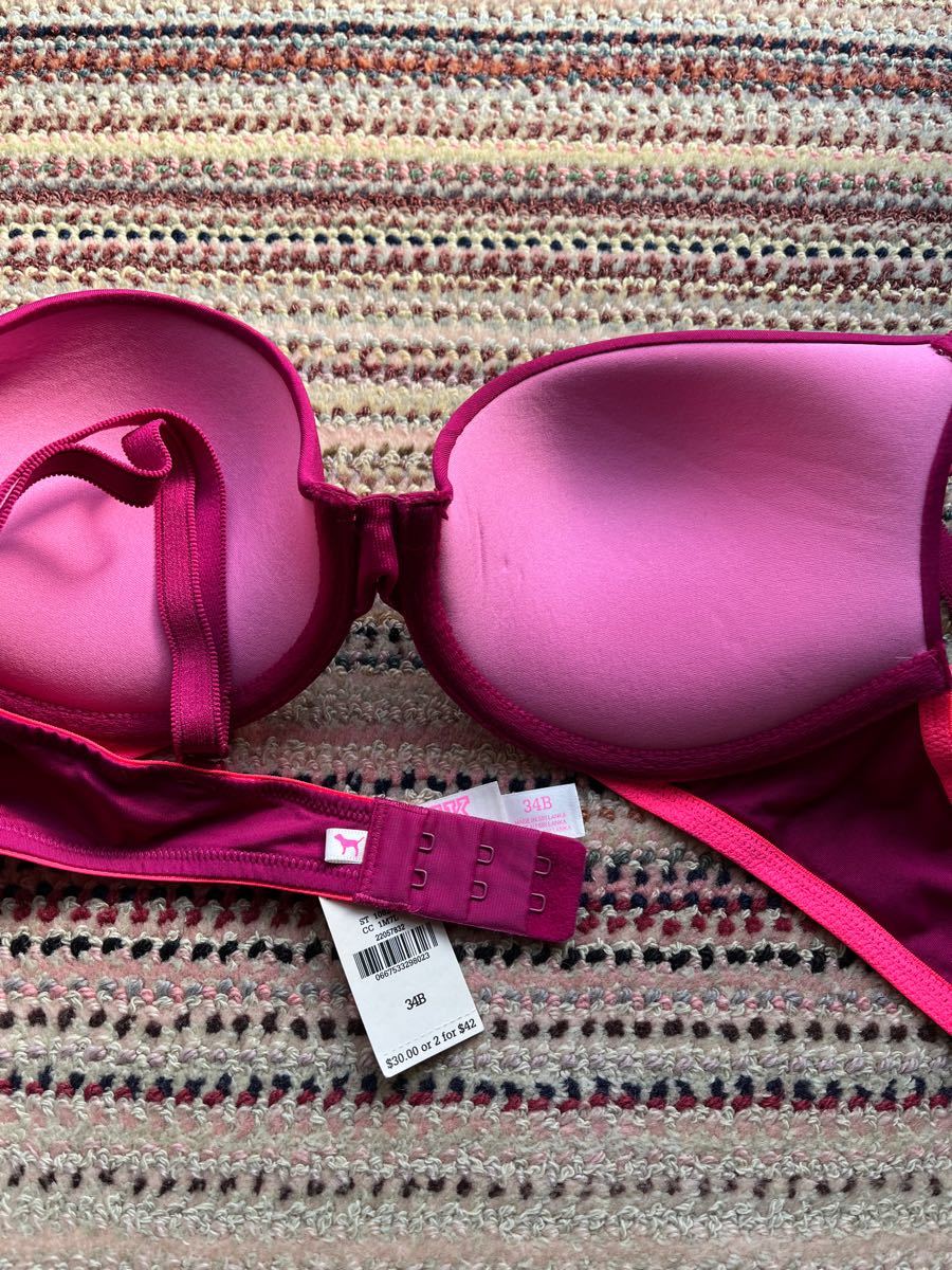 新品未使用 ヴィクトリアシークレット ブラジャー 34B/B75 Push 新品未使用 ヴィクトリアシークレット ブラジャー 34B/B75 Push