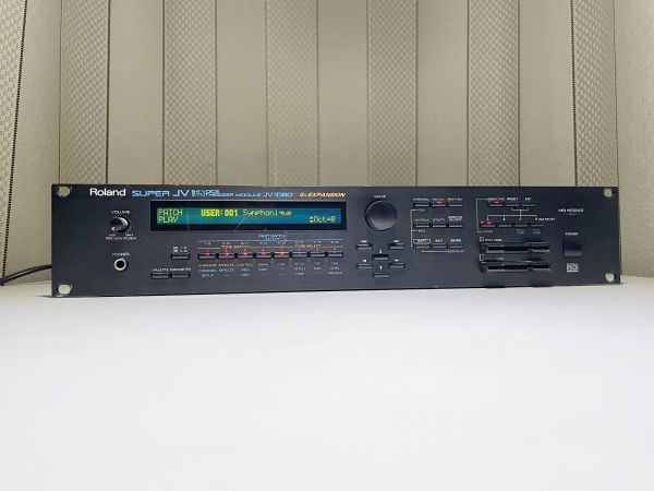 Roland JV-1080 内部バッテリー新品交換済 動作品 音源モジュール ic